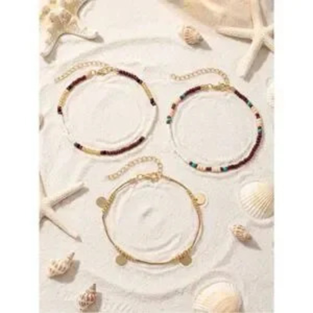 Boho beaded?anklet N2007
